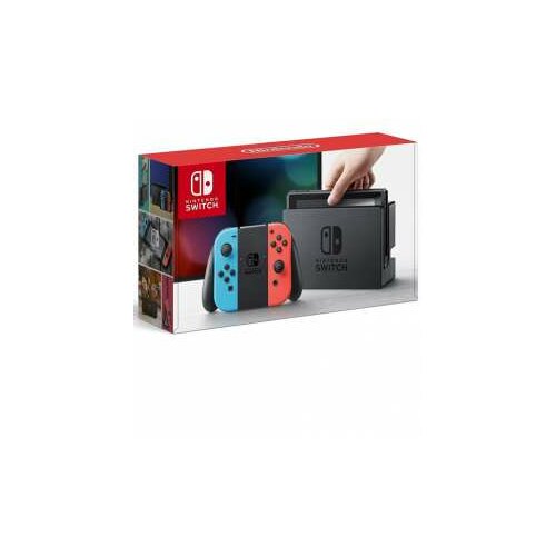 Nintendo switch console (red and blue joy-con) Cene