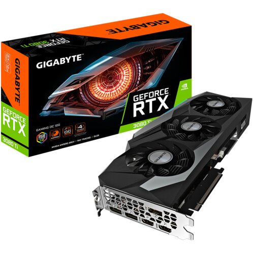 Gigabyte GeForce RTX 3080 Ti GAMING OC 12G - GV-N308TGAMING OC-12GD grafička kartica Slike