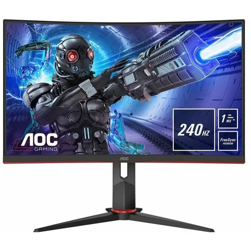 AOC C32G2ZE 31.5 ukrivljen gaming monitor C32G2ZE/BK